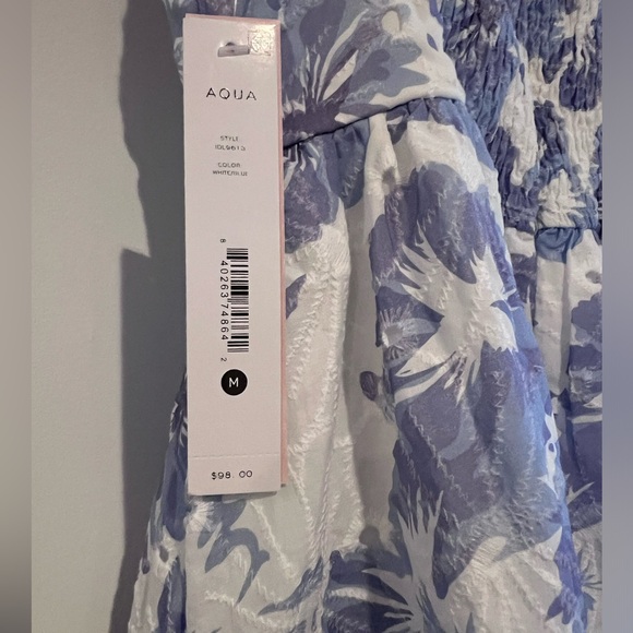 AQUA Eyelet Bustier Midi Dress, Size Medium, Brand new & never worn! - Picture 4 of 6